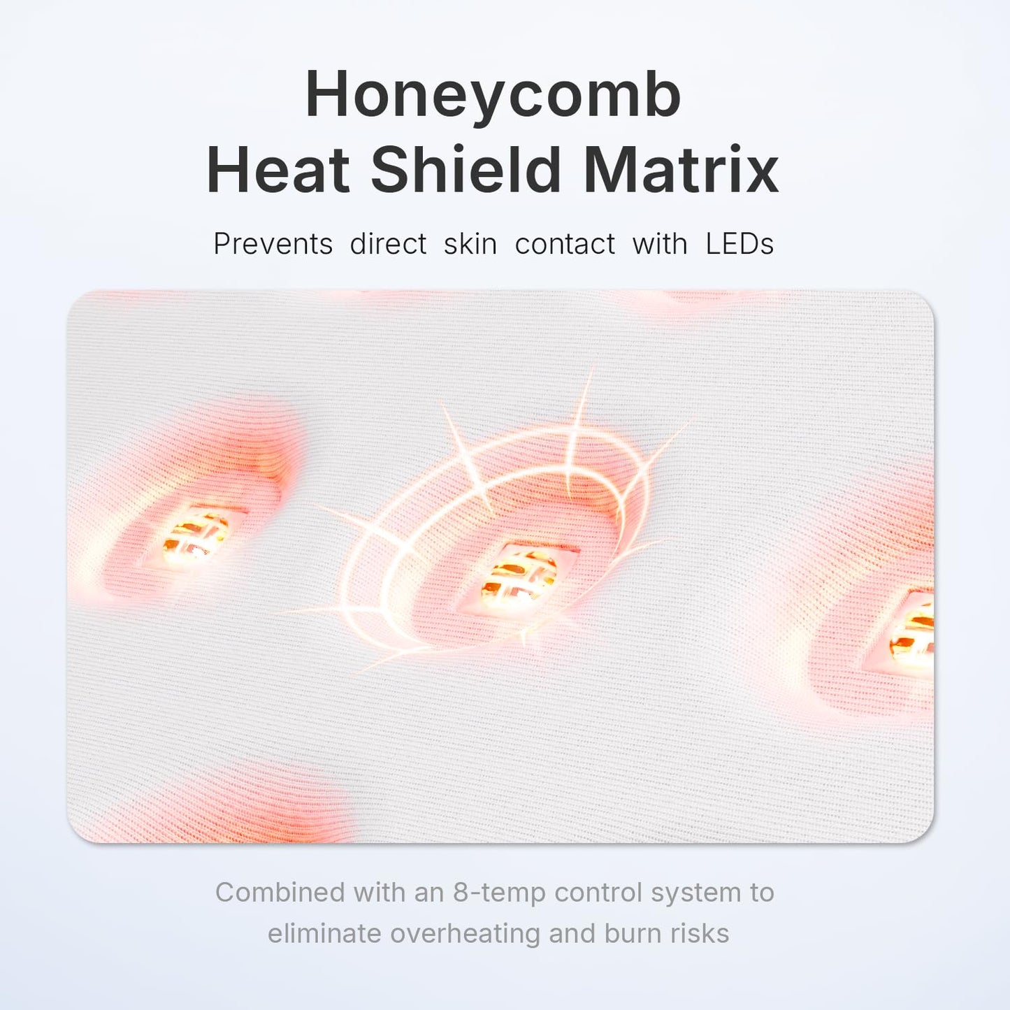 Hello Face FDA Cleared Red Light Therapy for Face and Neck, 4 Modes LED Mask Light Therapy, Blue Infrared Red Light Therapy Mask for Wrinkles and Acne, PDT Photons Facial Skin Care Device