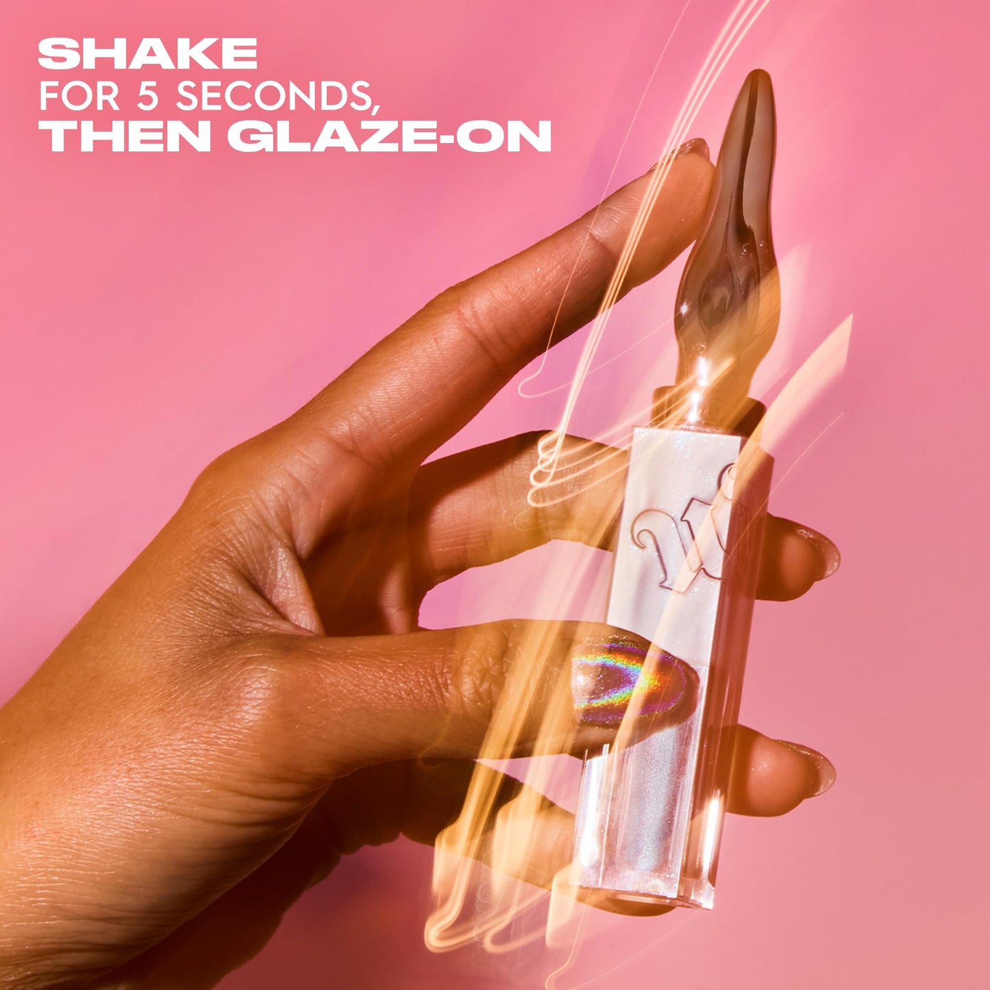 URBAN DECAY 24/7 Glaze-On Liquid Eyeshadow (Sugar Twist - Rose Gold Shimmer), Crease-resistant, Glitter Eye Makeup with Built-in Brush, Smooth Application - 0.1 fl oz