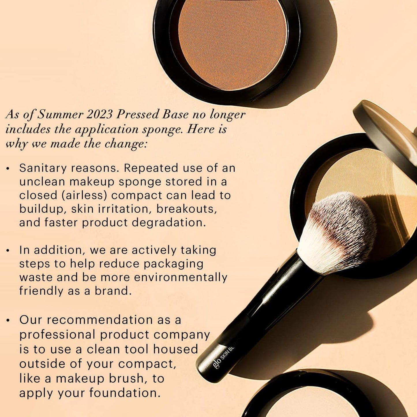 Glo Skin Beauty Pressed Base Powder Foundation, Cocoa Light – Buildable Sheer to Full Coverage, Long Wear Face Powder Compact, Pressed Powder Makeup for Smooth, Semi-Matte Finish