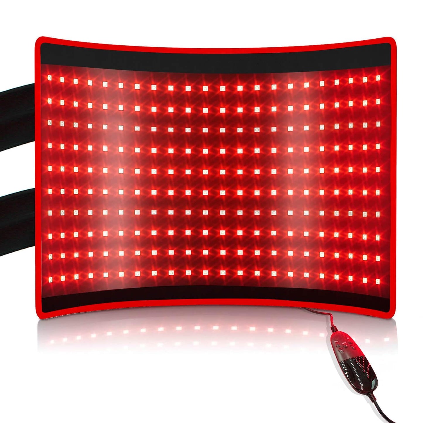 BestQool Red Light Therapy for Body, FSA-HSA Triple Chips 660nm 850nm Red Near Infrared Light with Timer, Large Pads Belt Wearable Wrap, Infrared Light Therapy for Knee Back Waist Elbow. 43W
