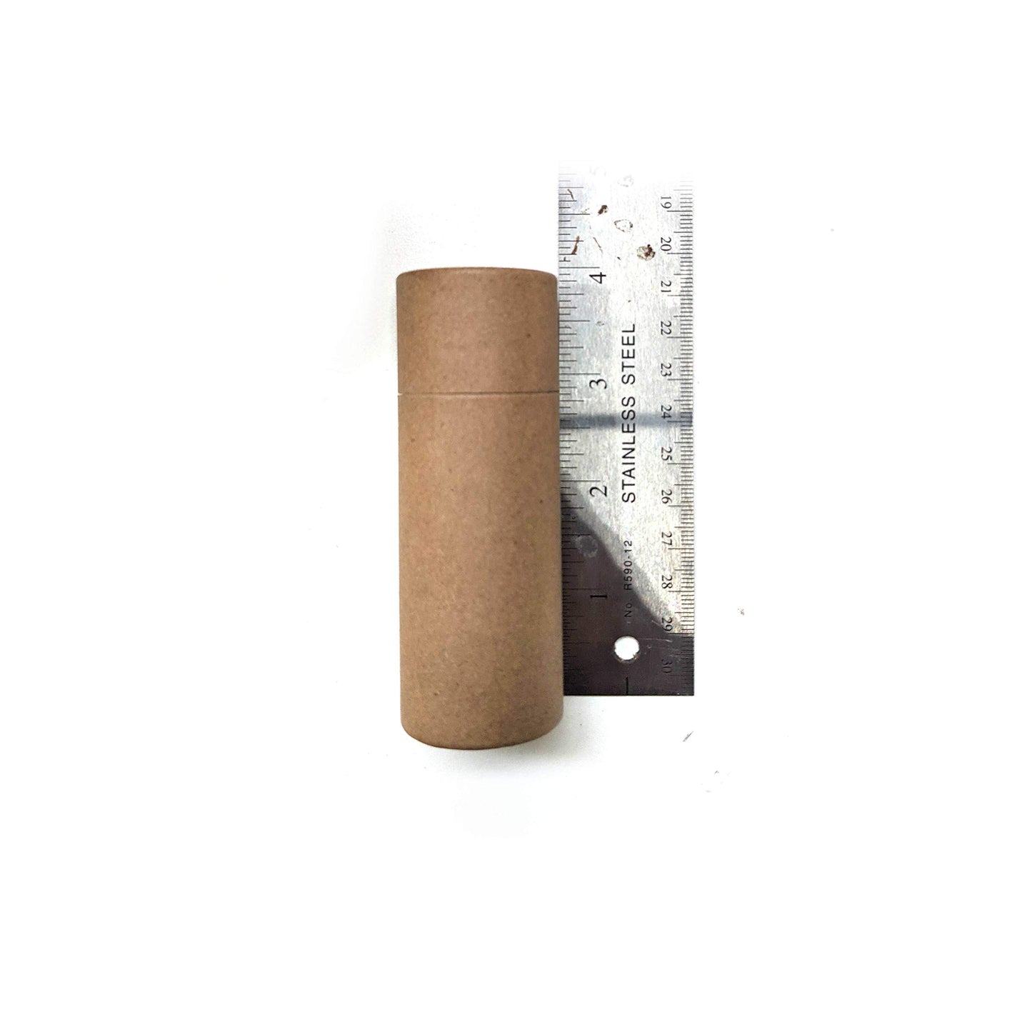 Empty Cardboard Deodorant Containers - 2.0 oz Push-up style, top-fill, reusable and biodegradable (6-Pack)