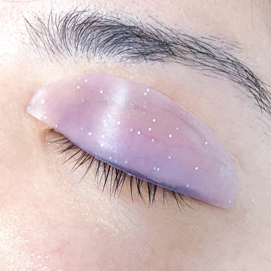 PERMANIA Flat Shields, Thin Korean Lash Lift Pad For NO.1 Perm Soften Eyelashes For Salon Usage Flatter Rods (Purple)