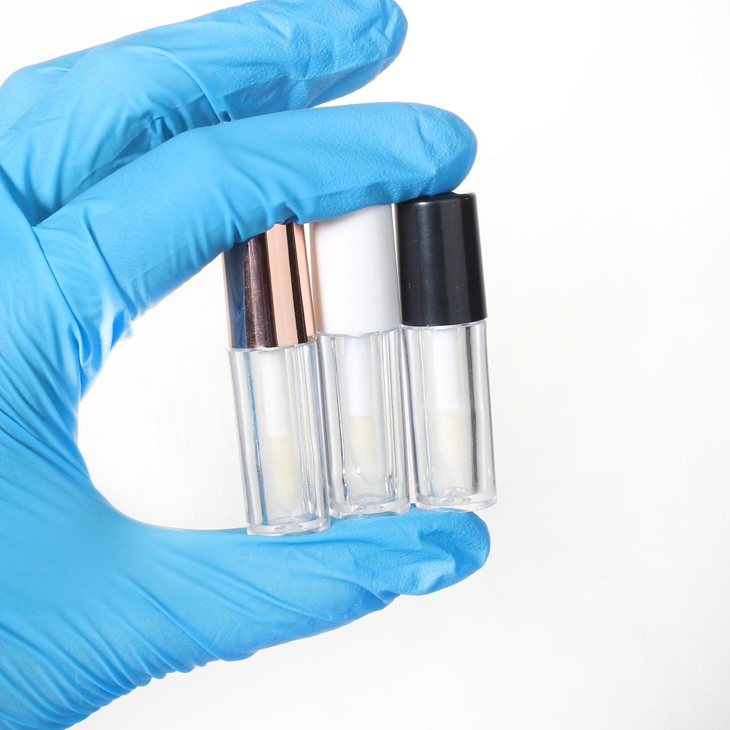 COSIDEA 26pcs Empty Rose gold 0.8ml mini lip gloss tubes Sample size lipgloss containers for sample sack lip oil DIY wholesale