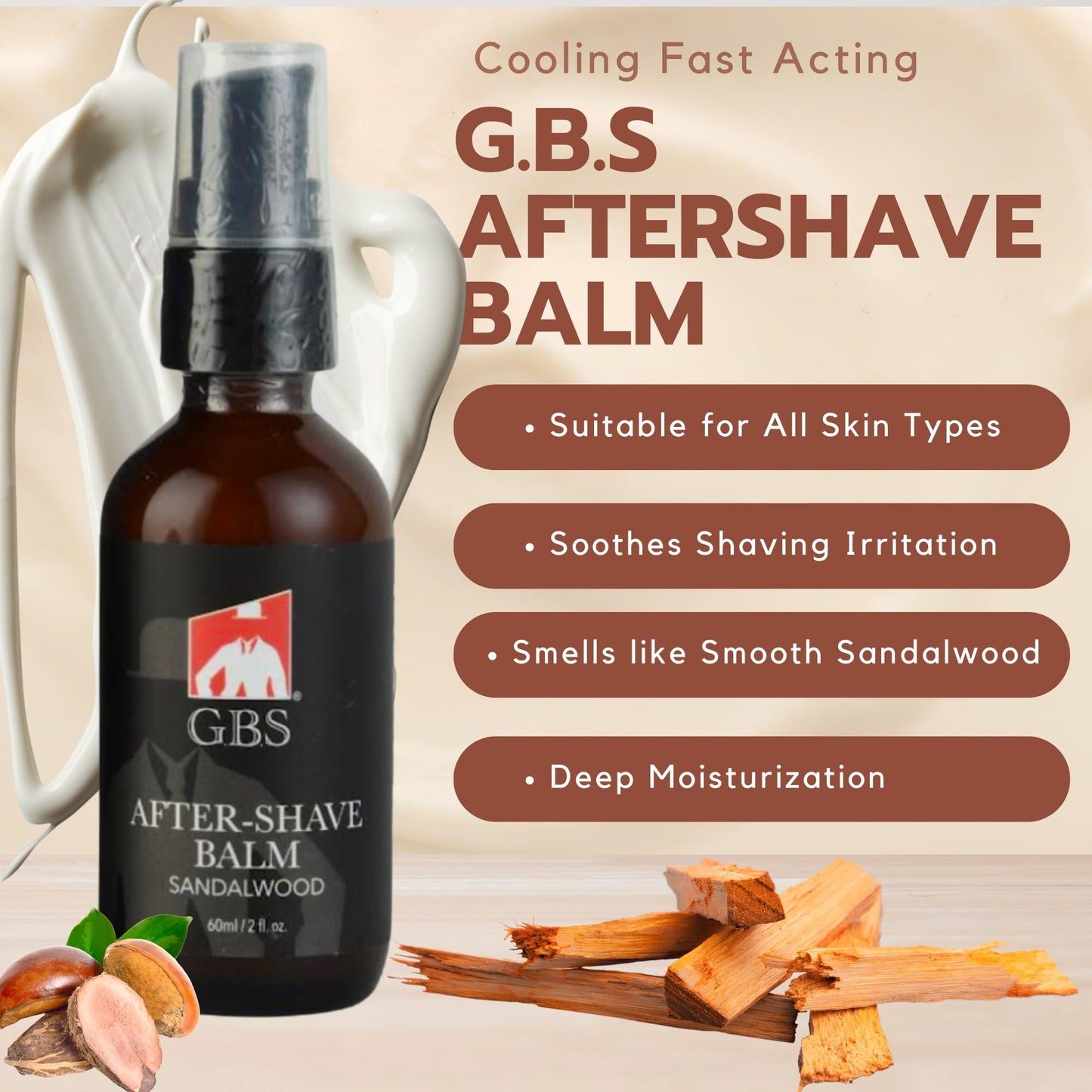 GENTS Complete Shaving Kit Gift Set for Men - Safety Razor with Sandalwood Shave Cream, Aftershave Balm, Pre-Shave Oil & Brush - Chriistmas Gift