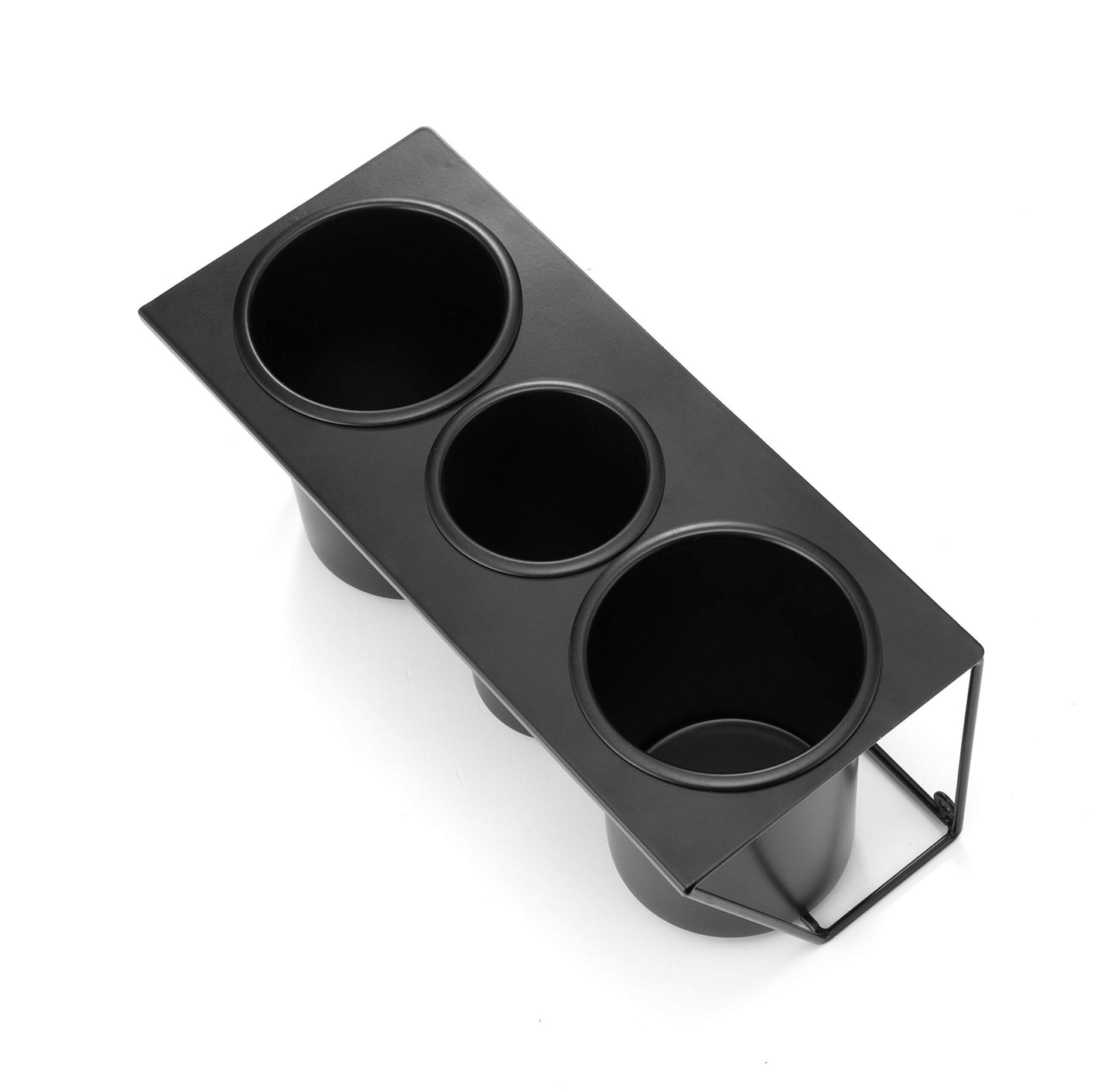 Hair Dryer Holder Hair Styling Product Care Tool Organizer Bath Supplies Accessories Tray Stand Storage Bathroom Steel Hair Dryer Holder(Black) MK470B