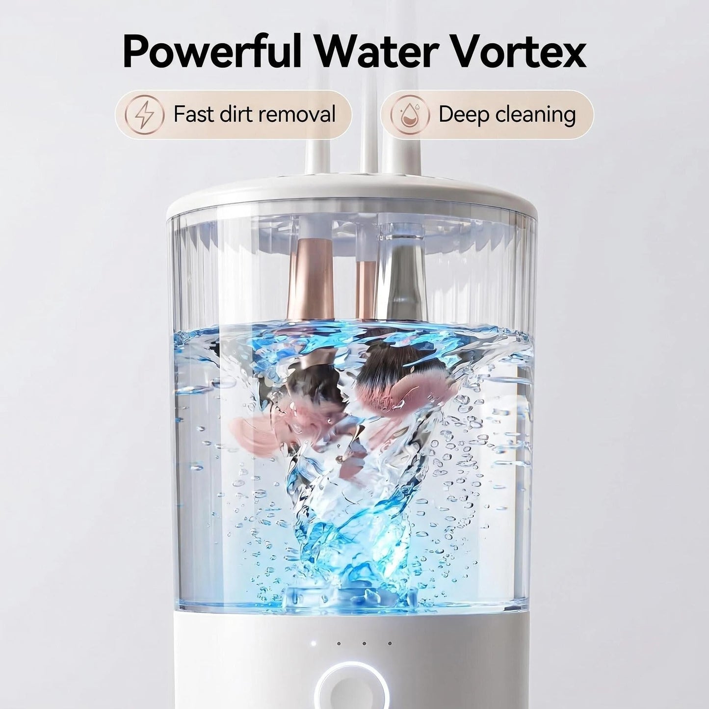 BomCot Electric Makeup Brush Cleaning Machine, Automatic Makeup Brushes Cleaner Suitable for Various Makeup Brushes & Tools