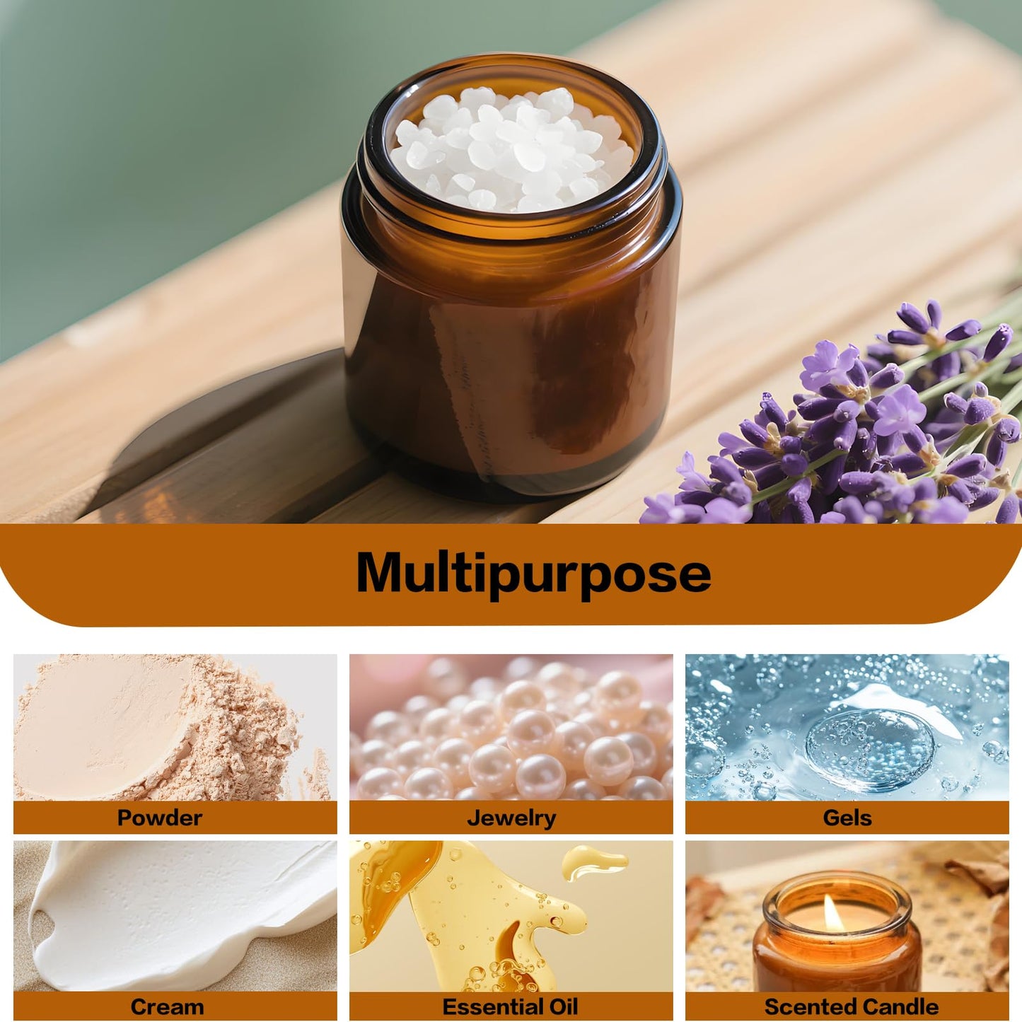 Nexboraque 30 Pack 4oz Small Glass Jars with Black Lids, Round Amber Cosmetic Container with Inner Liners for Lotion, Cream, Ointments, Makeup, Eye shadow, Rhinestone, Samples, Pot, Travel Storage
