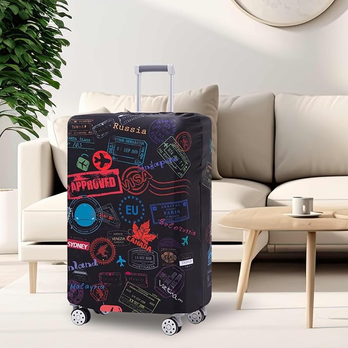Travelkin Luggage Cover Suitcase Cover Suitcase Protector Fit 22-25 Inch Luggage