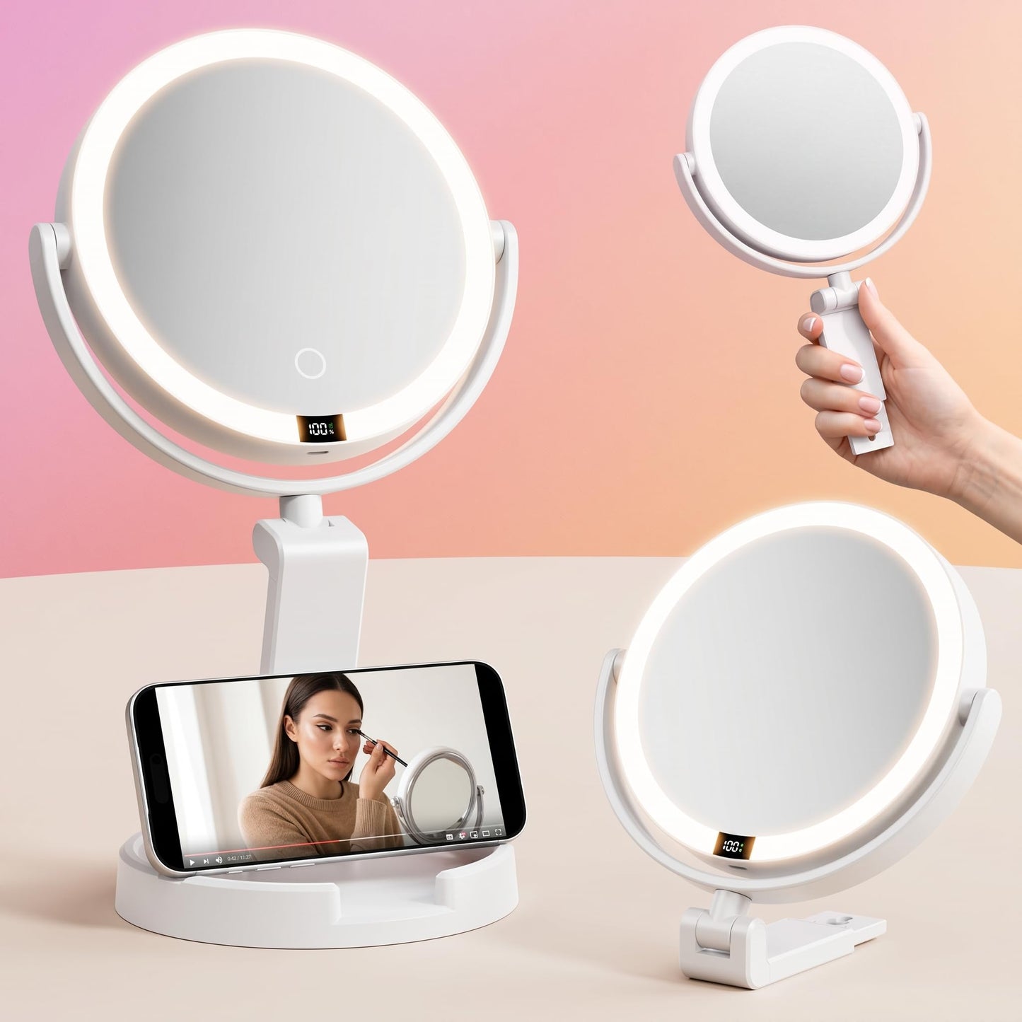 eeuuty Makeup Mirror with Lights 2026 New