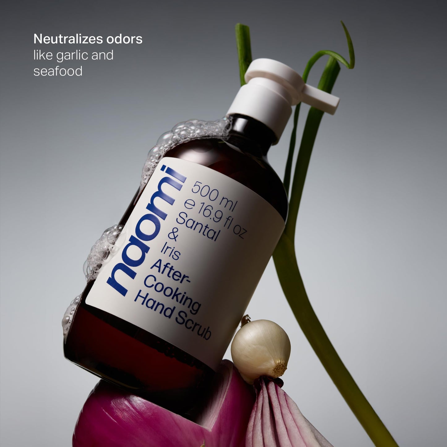 Naomi After-Cooking Hand Scrub: Santal & Iris