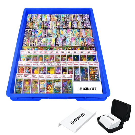 24 Pack Modular Card Risers for Display Cases,with Protective Carry Case,Acrylic Trading Card Showcase Stands for Graded Trading Cards PSA BGS Singles,Vendor Events & Collectors（White）