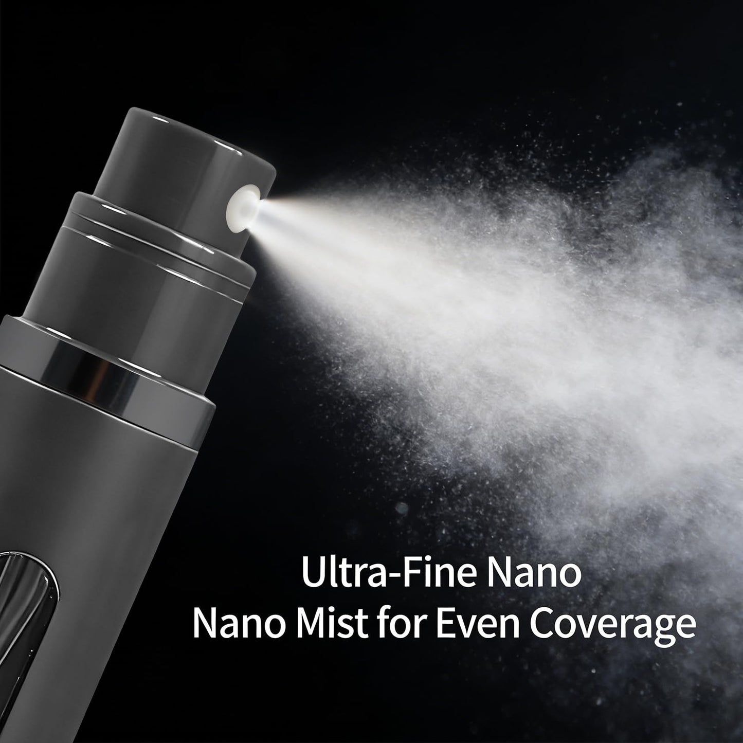 Nyuemystery 10ml 4 Pack Bottom Fill Perfume Atomizer, Refillable Travel Spray Bottle, Leak-Proof Portable Mini Cologne Dispenser with Pouch for Women & Men