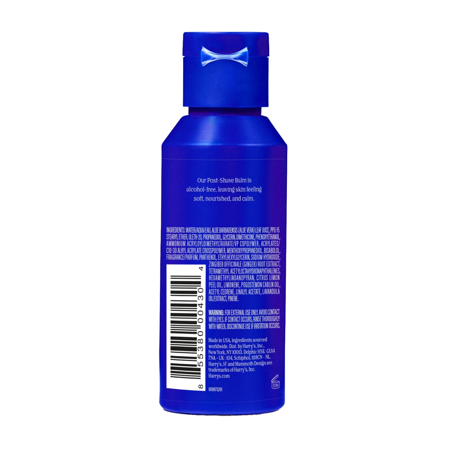 Harry's Post-Shave Balm for Men with Aloe - (2 Pack) 3.4 fl oz - Calms and Soothes Skin After Shaving - TSA Approved Travel Essentials