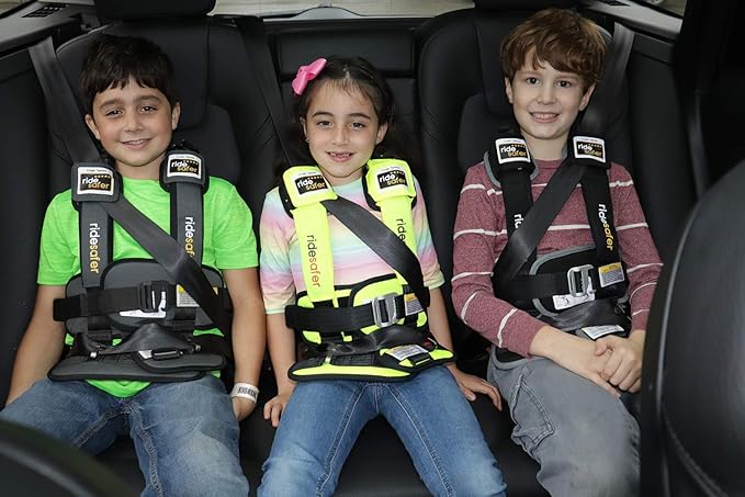 RideSafer - Small Blue, Lightweight, Compact, Portable Car Seat - Perfect for Travel and Everyday Child Safety