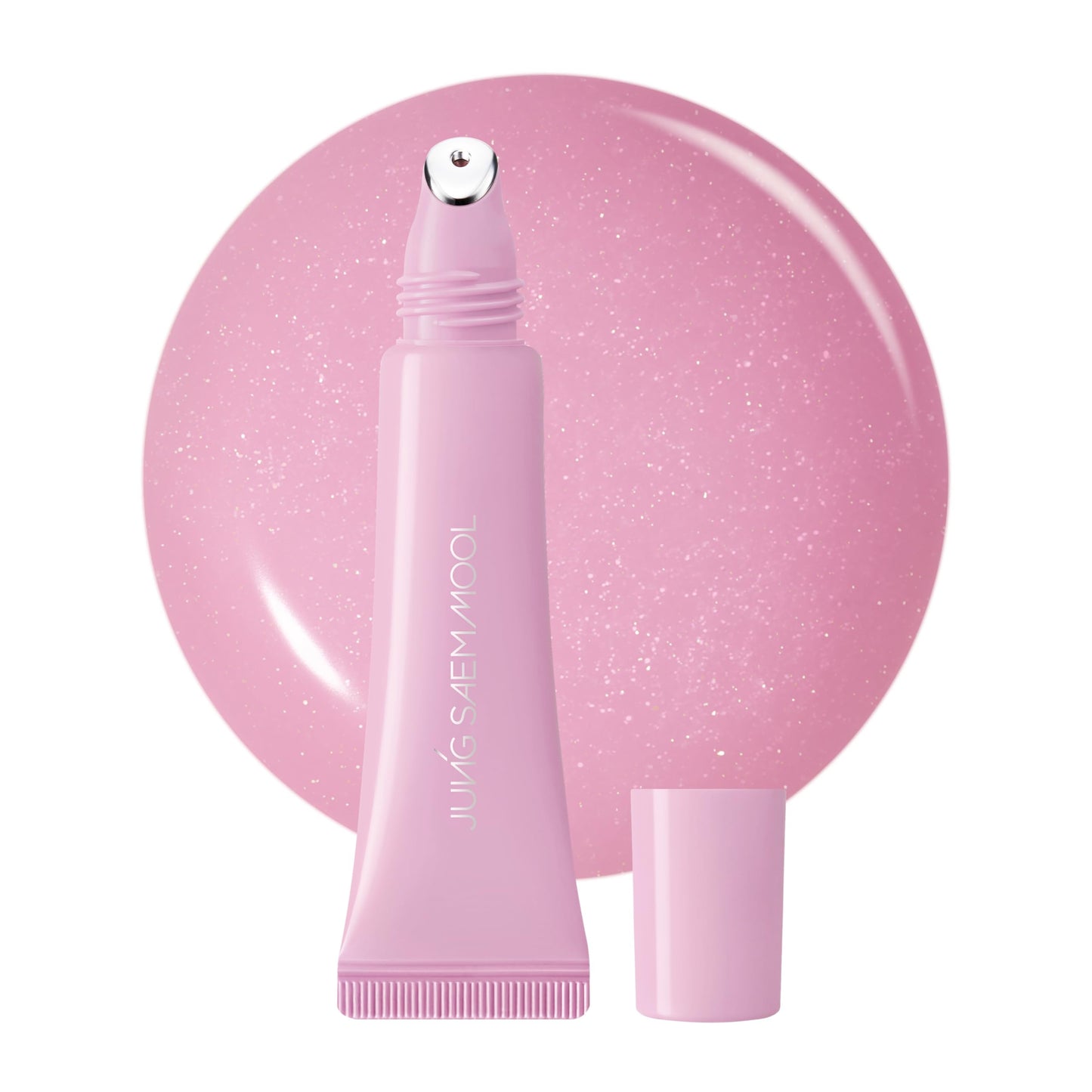 JUNG SAEM MOOL LIP-PRESSION Metal Serum Gloss | Hydrating Tinted Lip Balm with a Hygiene Precision Metal Applicator & Serum Infused Ingredients, Korean Lip Plumper Gloss (Mermaid Dew)