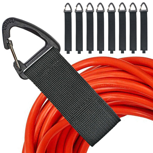 ZTSXLLIM Extension Cord Organizer Garage Organization with Carabiner 8 Pack