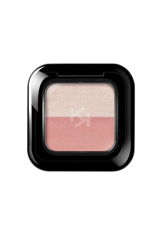 Kiko Milano Bright Duo Eyeshadow 07, Duo Eyeshadow With Rich, Intense Colour Payoff