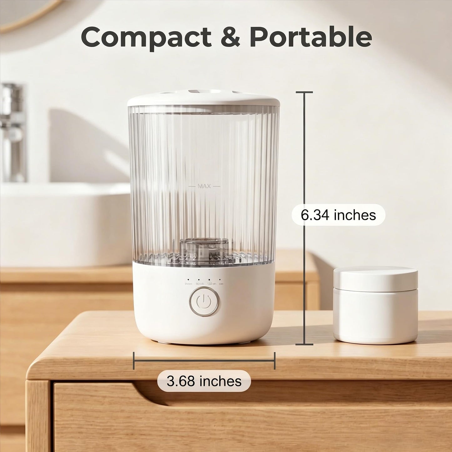BomCot Electric Makeup Brush Cleaning Machine, Automatic Makeup Brushes Cleaner Suitable for Various Makeup Brushes & Tools