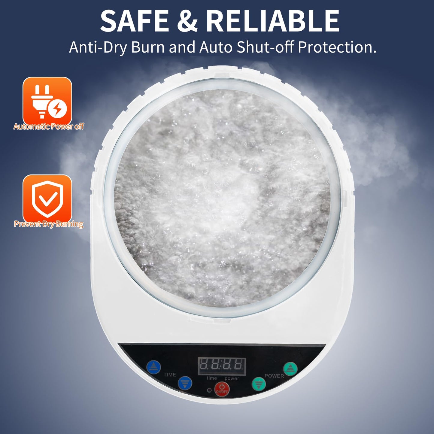 TaTalife Sauna Steamer, Portable Steam Generator with Remote Control, 4 Liters Stainless Steel Sauna Steamer Pot, Sauna Steam Machine with Timer Display, 1500W Home SPA Fumigation Sauna Steam Machine