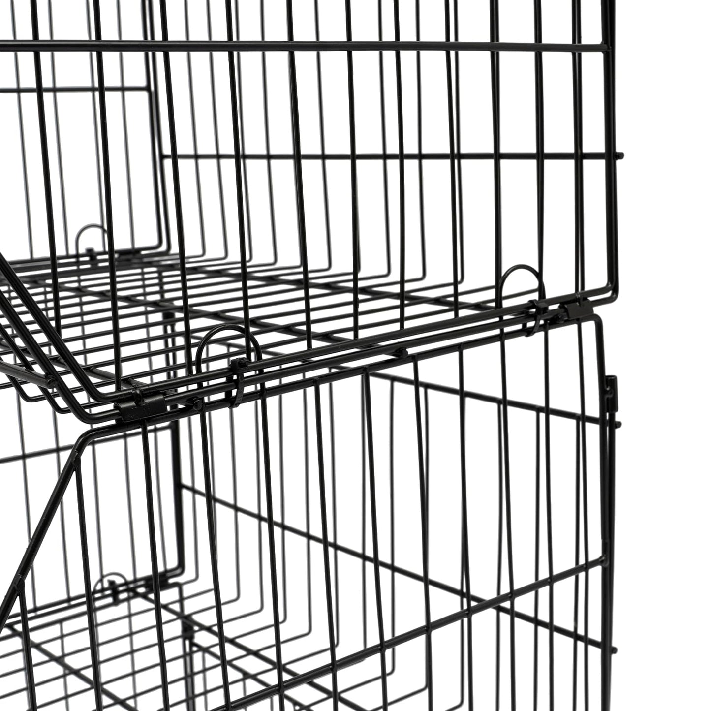 Retail Display Rack, 5-Tier Market Shelf with Wheels Metal Fruit Storage Shelf Vegetable Snack Basket Supermarket Retail Rack Display Stand for Supermarkets Stores Bars 18.9*17.72*55.12in Black