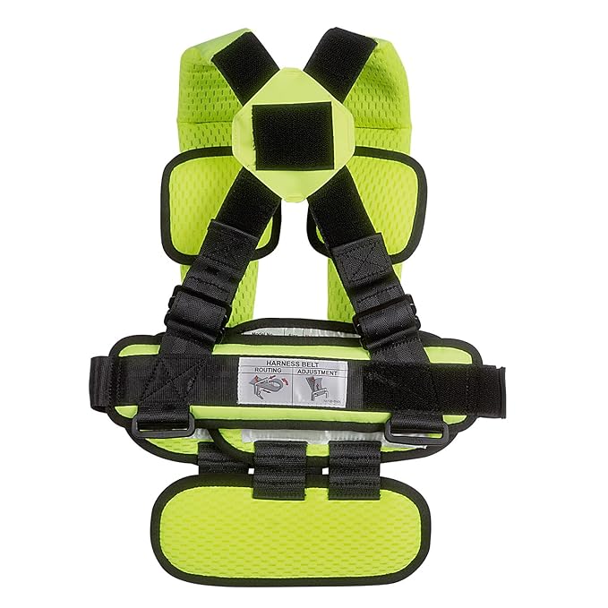 RideSafer - Large Yellow, Lightweight, Compact, Portable Car Seat - Perfect for Travel and Everyday Child Safety