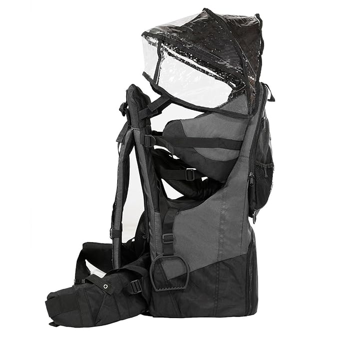 ClevrPlus Deluxe Adjustable Baby Carrier Outdoor Hiking Child Backpack Camping