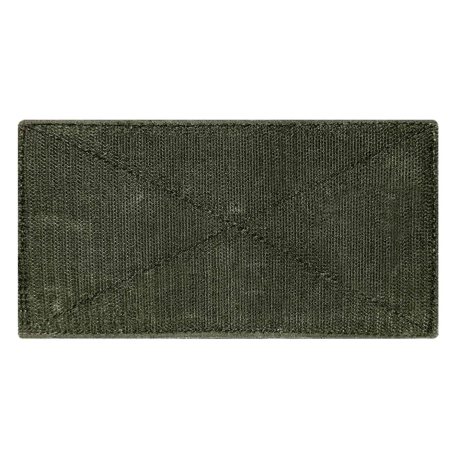 Tactical Admin Zipper Pouch with Hook and Loop, Carry On Bag Insert EDC Organizer Utility Storage Pocket Wallet for Snack Backpack Accessories Chest Ring (2 Pack-Green)
