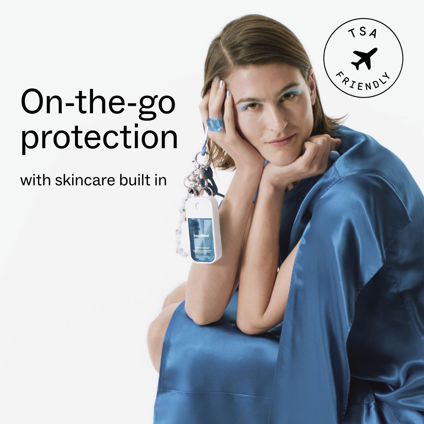 Touchland Hand Sanitizer Spray, Juicy Trio - 3 x 1 FL OZ