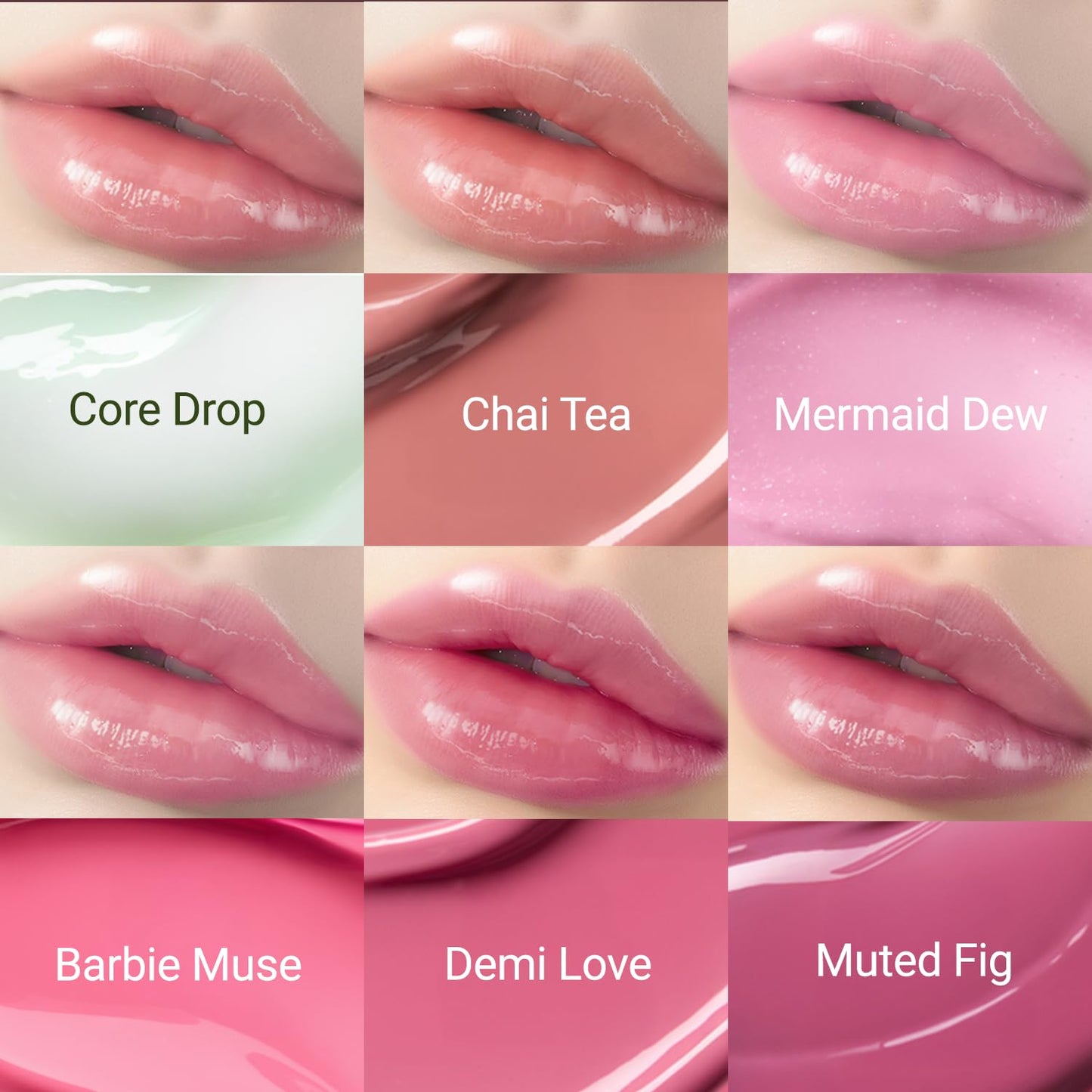 JUNG SAEM MOOL LIP-PRESSION Metal Serum Gloss | Hydrating Tinted Lip Balm with a Hygiene Precision Metal Applicator & Serum Infused Ingredients, Korean Lip Plumper Gloss (Mermaid Dew)