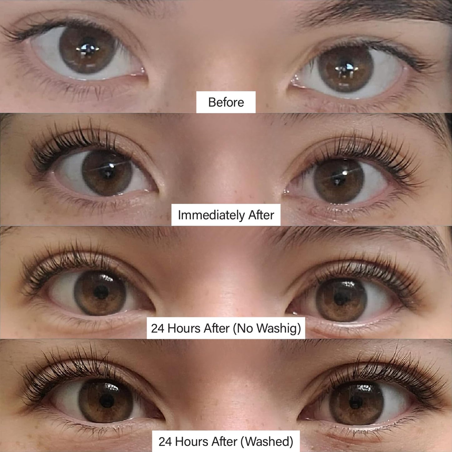 Livia Korean Lash Lift + Color Kit – Wake Up with Salon-Curled, Mascara-Dark Lashes Every Day – 3 Full Applications – Works on Straight, Blonde and Stubborn Lashes – Beginner-Friendly DIY
