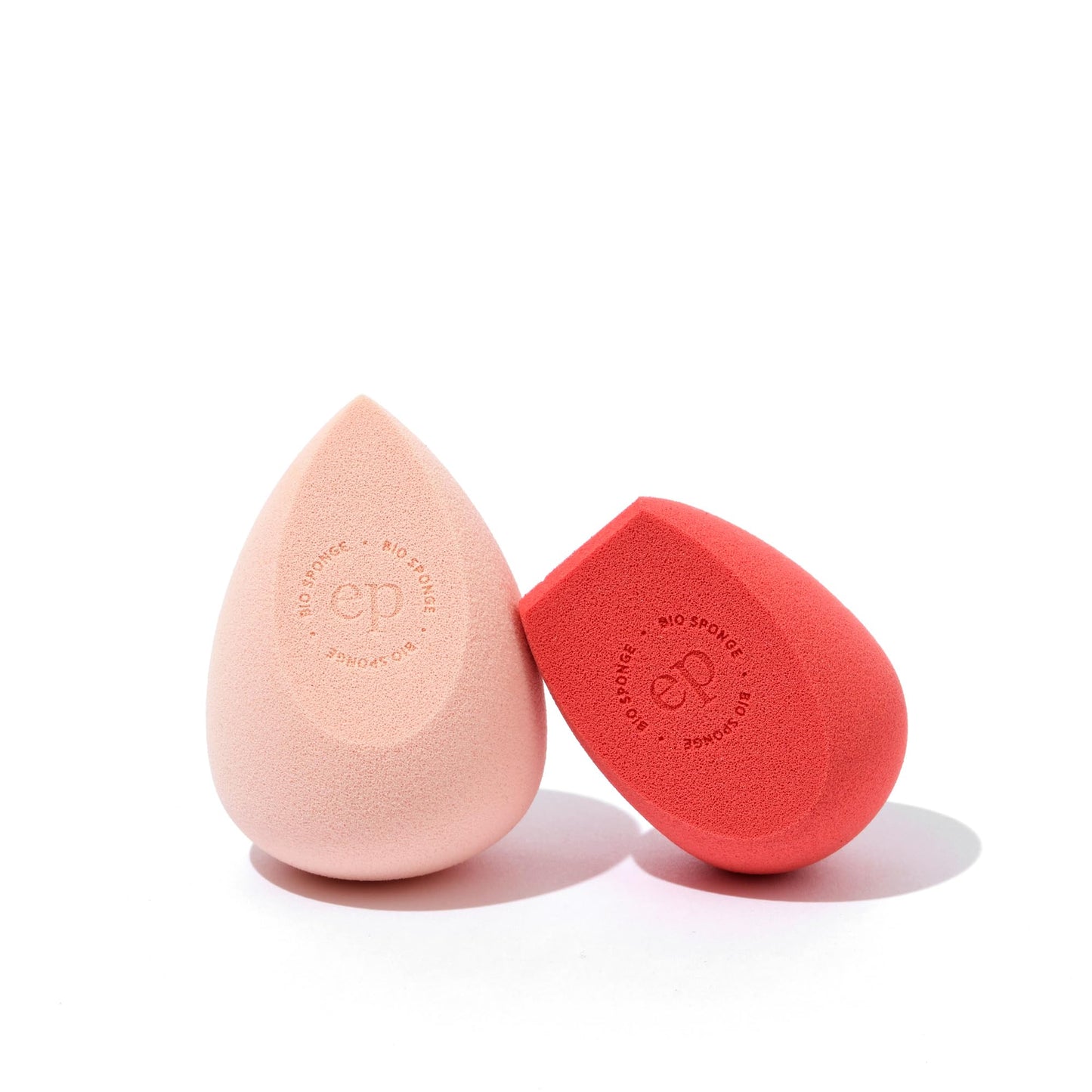 Ere Perez - Bio All-Beauty Sponge Duo | Multiple Edges for Precise Application, Streak-Free Finish, Pointed + Slanted Sponges | Vegan, Cruelty-Free, 100% Plant-Based