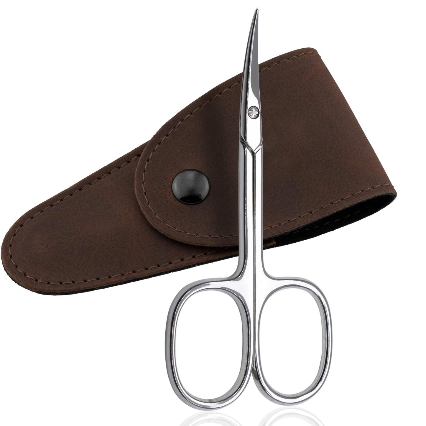 HomeDucts Cuticle Scissors German Stainless Steel Nail Scissor | Pedicure Beauty Grooming For Nail, Eyebrow, Eyelash & Dry Skin | Ideal Mothers Day For Women & Men