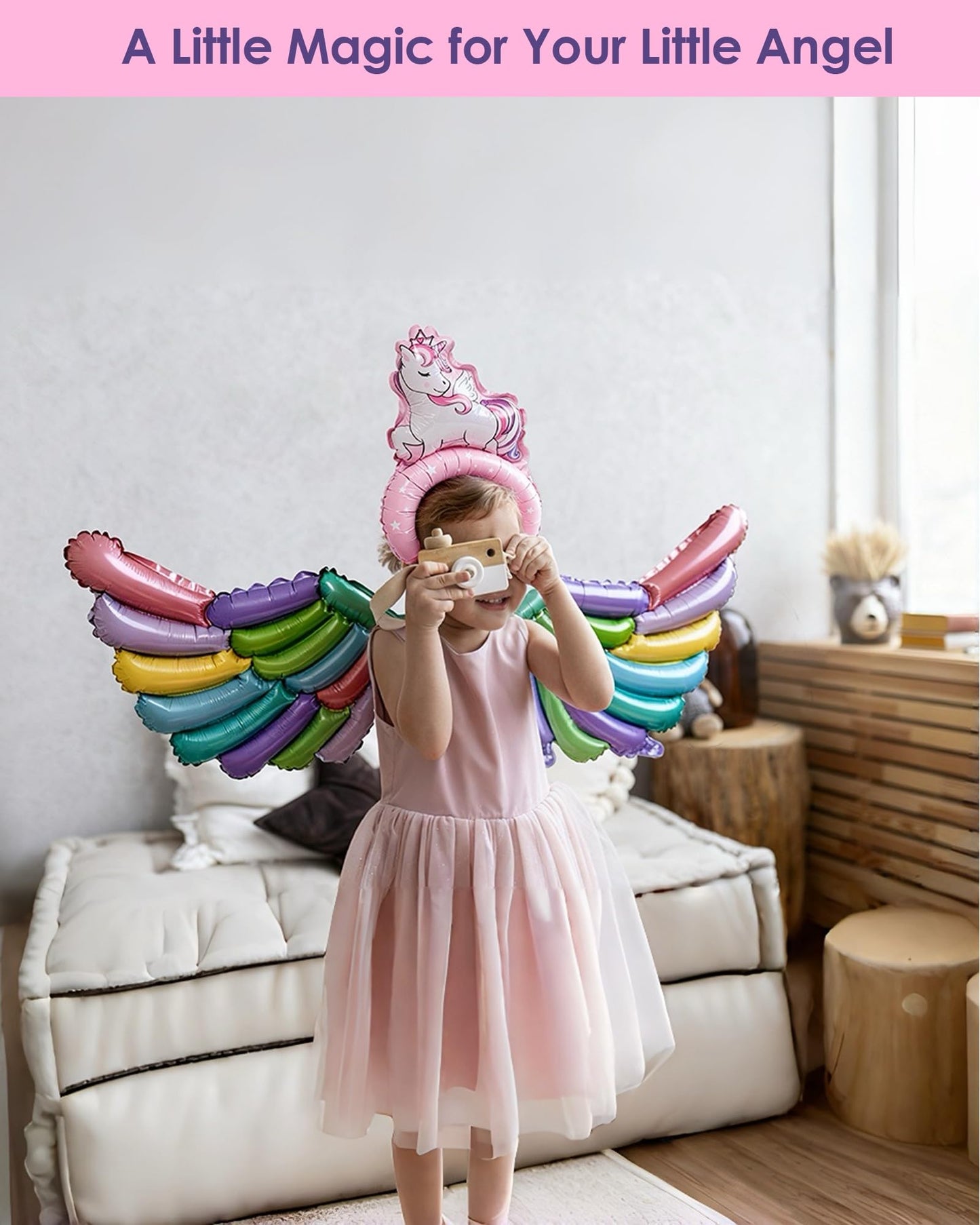 Advent Calendar 2025 for Girls, 24-Day Fantasy Unicorn Christmas Countdown Calendar, Perfect Holiday Gift Suitable for Girls Aged 3-9, Includes Accessories, Stationery
