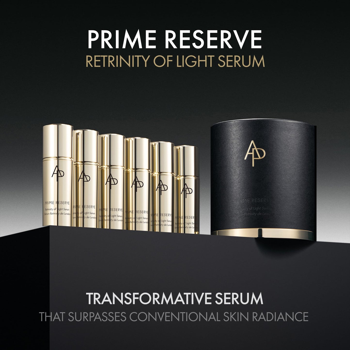 AP Beauty (by AMOREPACIFIC) Prime Reserve Retrinity of Light Serum 5mL/ 0.16fl. oz. x 6, Premium Radiance Refining Serum, Texture Smoothing, Tone Evenness