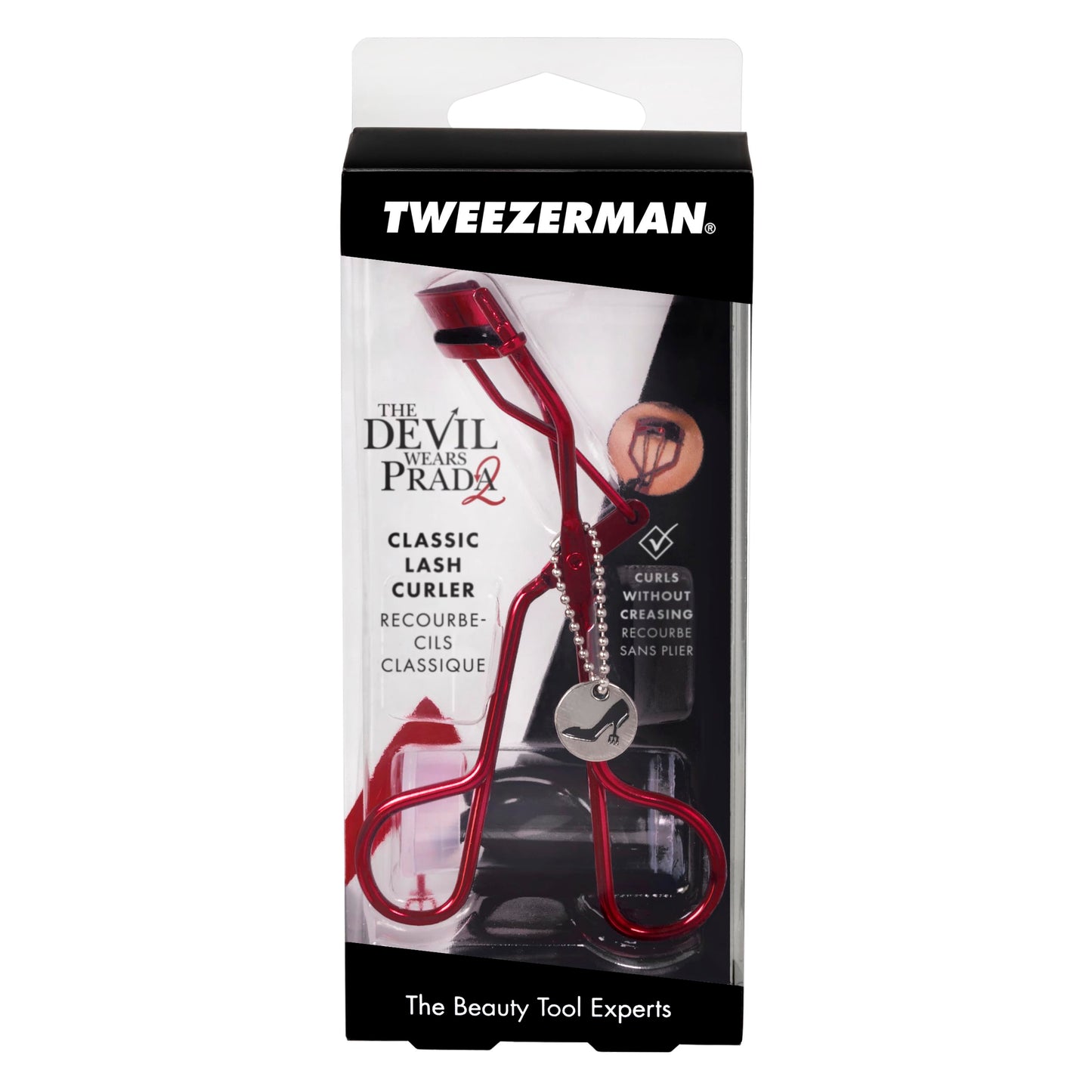 Tweezerman Devil Wears Prada 2 Eyelash Curler with Refill Pads