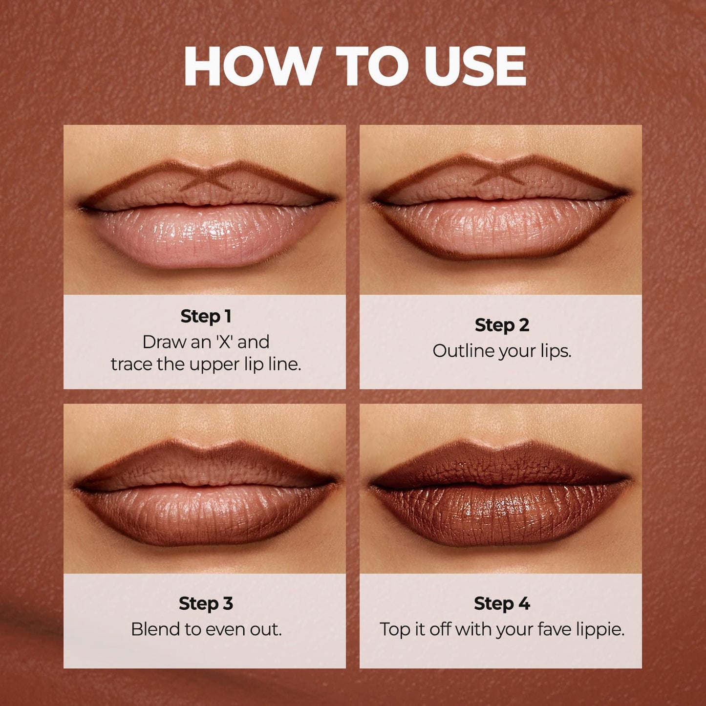 Laka Lip Liner - Smooth & Blendable Soft Matte Lip Contour Pencil for Shaping & Overlining Lips | Waterproof Formula, Oil-Cleanse Off, Long-Lasting Wear | #02 Suede Pink, 0.02oz