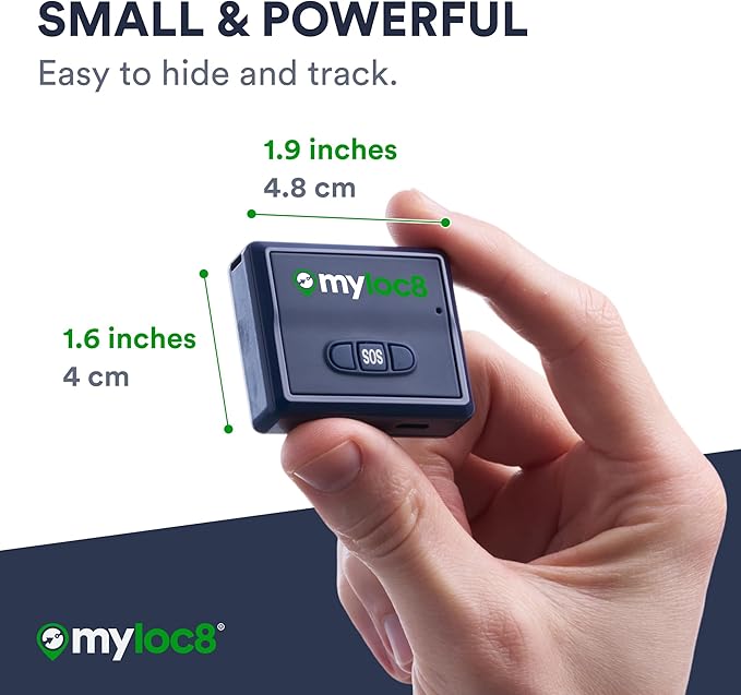 GPS Tracker for Vehicles with Magnet – 4G LTE Real-Time Location Device with App, Long Life Battery – Anti-Theft GPS Tracker for Car, Motorcycle, Scooter, Bike (Subscription Required)