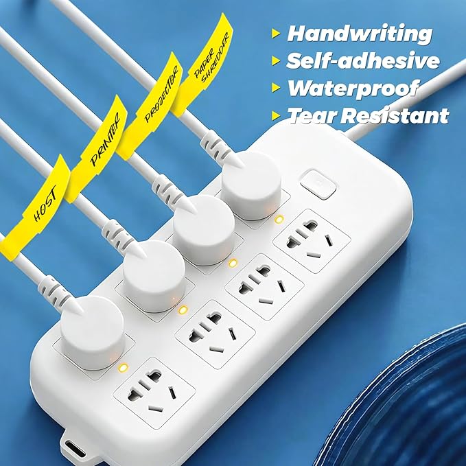 Silicone Magnetic Cable Ties Reusable Cord Organizer Twist Ties Silicone Cable Clips with Strong Magnet for Bundling and Cable Management, Fridge Magnets, Holding Stuff, Book Markers 12Pack