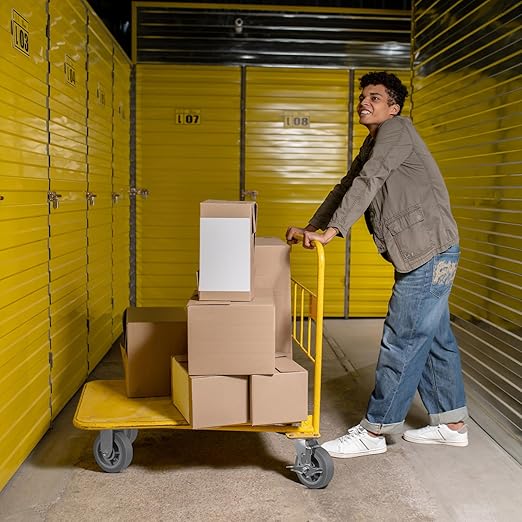 6 Inch Rubber Wheels (Flat Tread)- Heavy Duty Casters, Industrial Caster Wheels- with up to 1000 LB Capacity- Use for Dollies, Utility and Maintenance Carts(1 Brake)