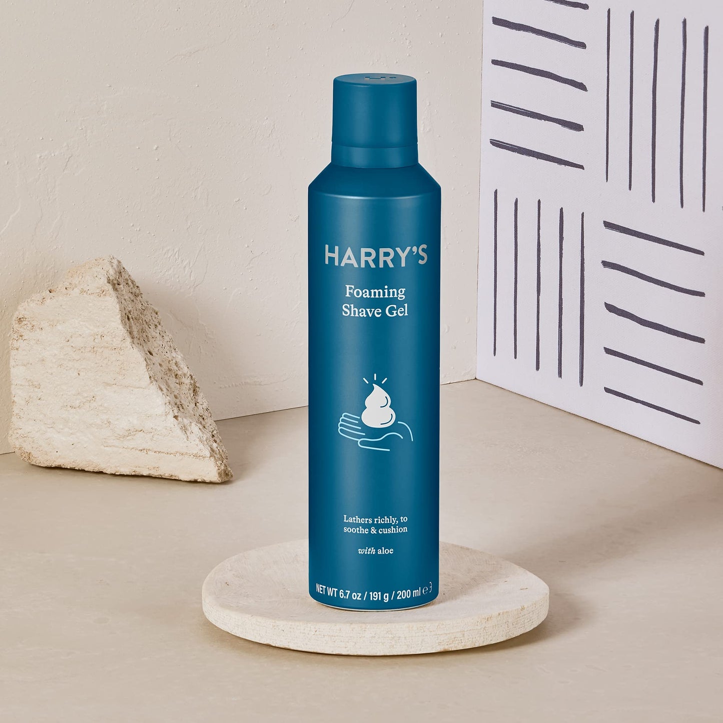Harry's Razor Blades Refills + Shave Gel Bundle (10 Count)