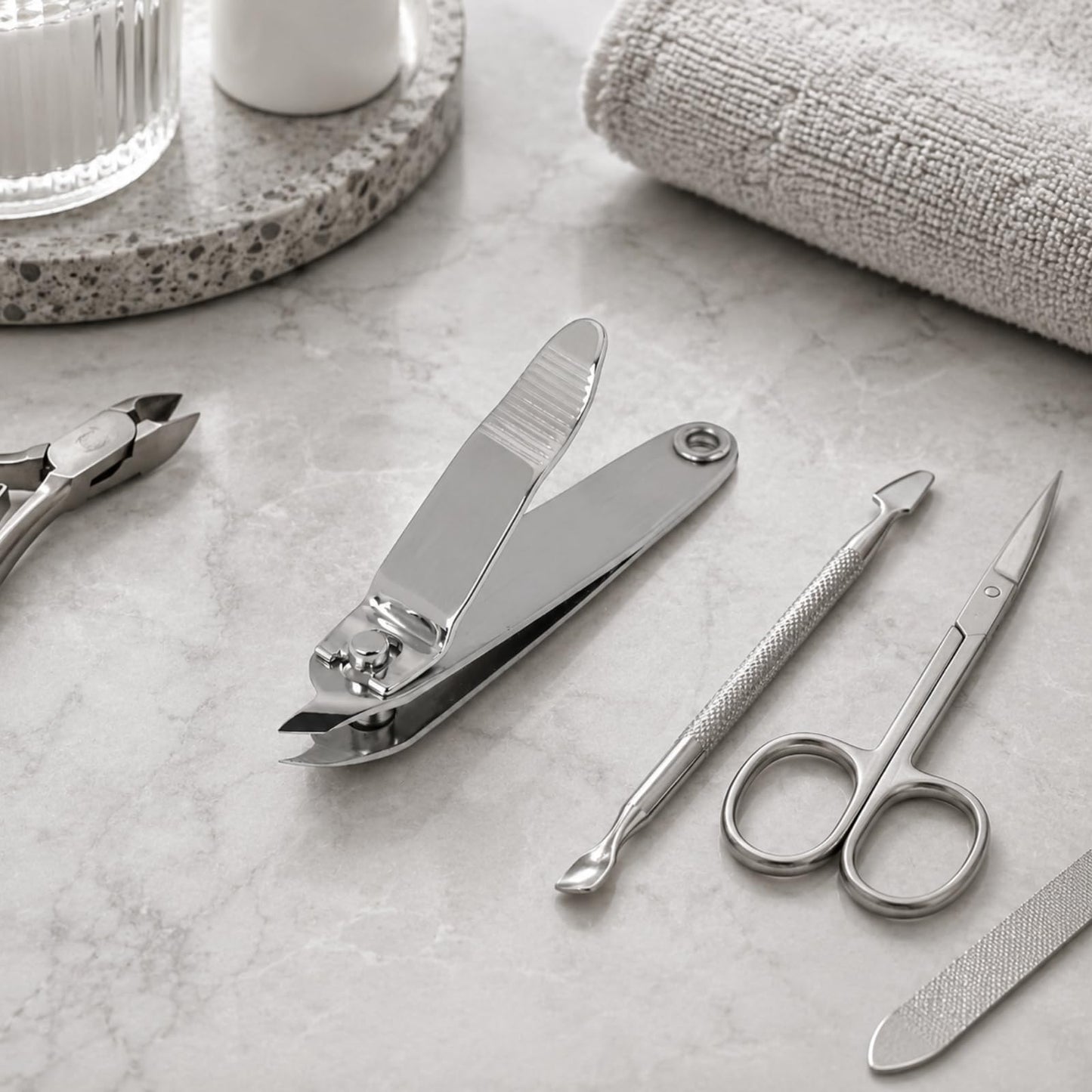 Premax Professional Cuticle Clipper - Made in Italy - Premium Stainless Steel Nail Nipper, Sharp Blades for Precise Manicure & Pedicure, Ergonomic Scissors Design, Durable, Salon Quality Grooming Tool