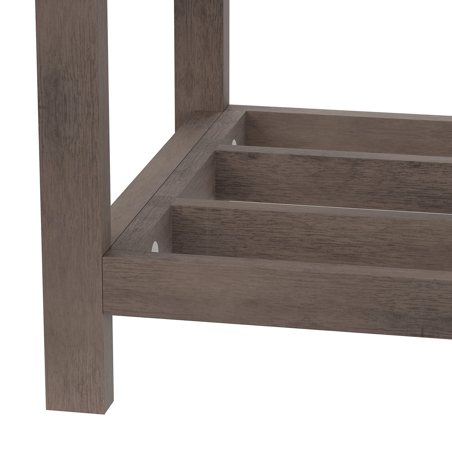 Hillsdale Furniture Amelia Vanity Stool, Antique Gray