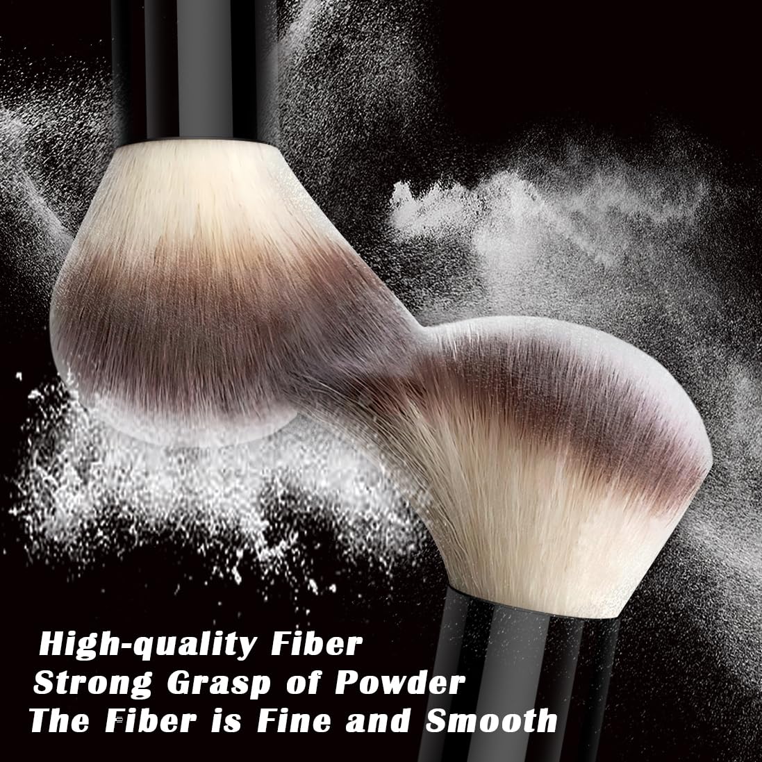 HGHDBT 57Pcs Black Makeup Brushes Set Professional with Case Premium Synthetic for Foundation Concealer Blush Eye Shadow Powder Eye & Face Make up Brush Kit with Beauty Blender Sponge Set Tools