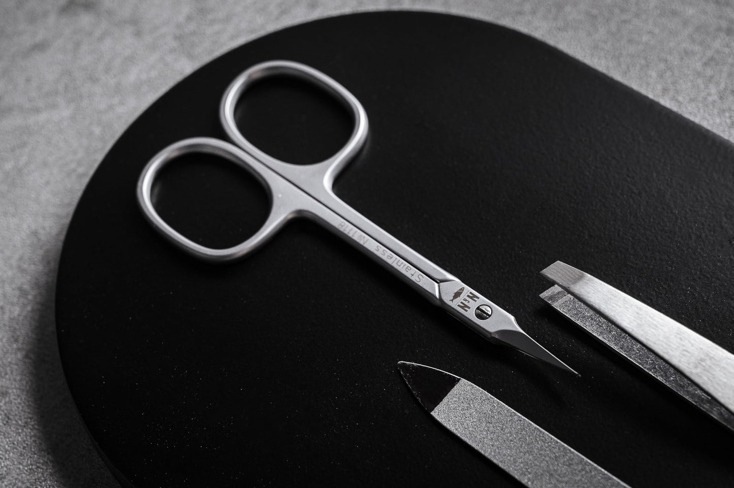 Premium European Nail and Cuticle Scissors by NN Knives - Trusted Family Business Since 1971 (Cuticle, Tower, Stainless Steel)