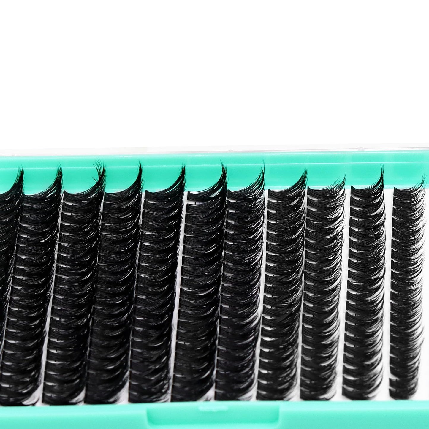 Bodermincer 7D/10D/20D/30D/40D/50D/60D/80D/100D Lash Cluster 240pcs D Curl Individual Cluster Eyelashes Fluffy false Eyelashes Extension Lash Cluster DIY at Home (100D-14-16-18-20mm MIX)