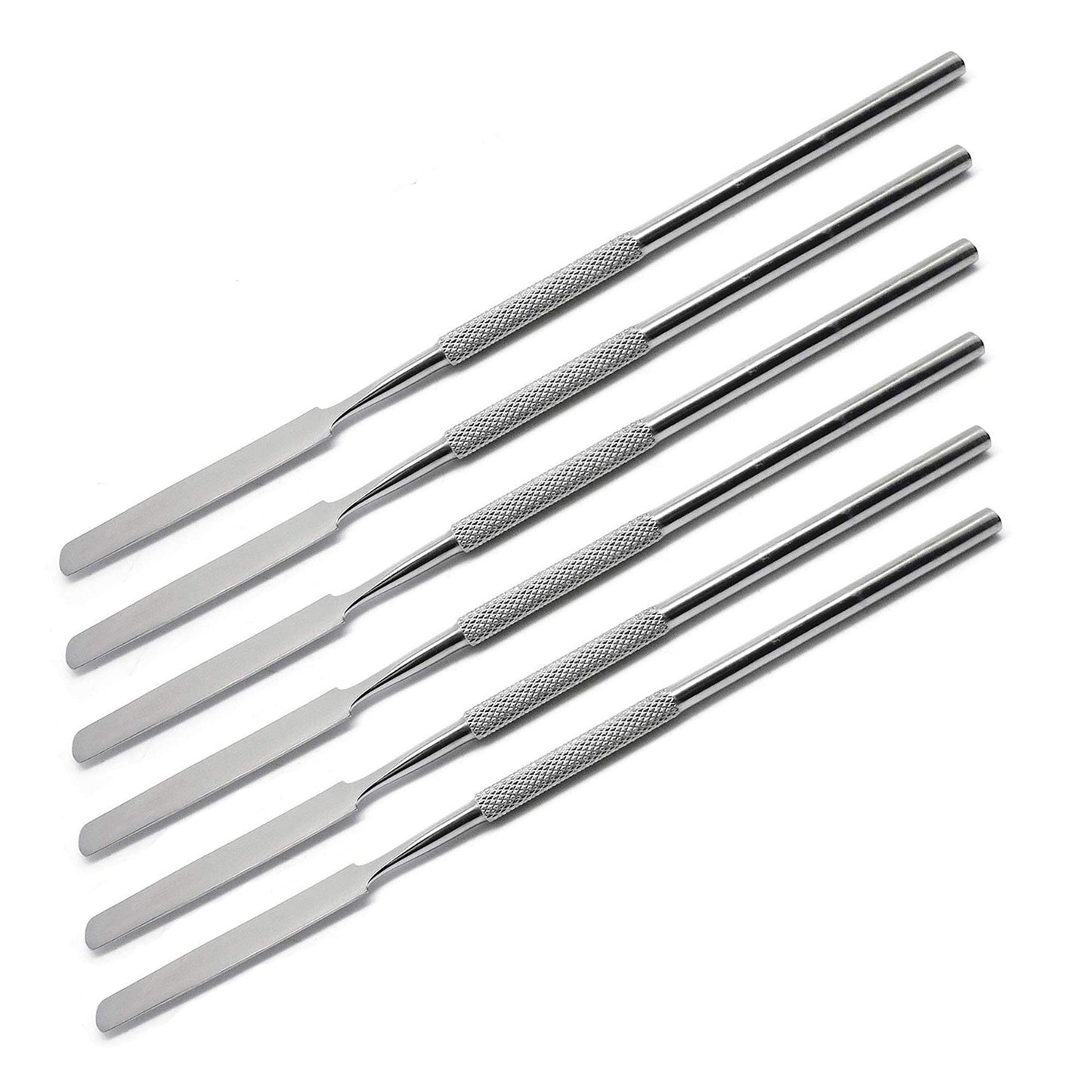 SURGICAL ONLINE Dental Cement Spatulas 6 pcs Set – Stainless Steel Mixing Instruments