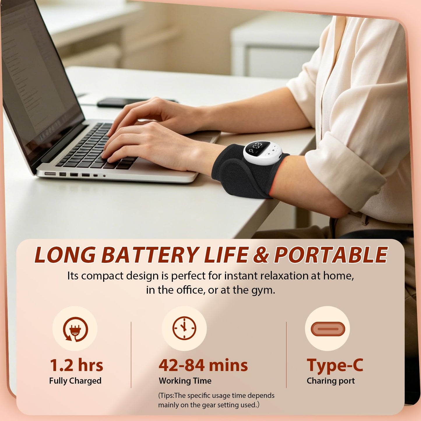 Upgraded 2-in-1 Red Light Therapy Belt for Throat & Neck, Dual-Wavelength 660nm Red Light & 810nm Near-Infrared Light,HD Display Controller,3 Red Light Modes,Timer Function,Relaxation & Daily Wellness