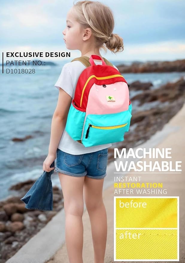 Preschool Toddler Backpack For Boys Girls, School Mini & Travel, Small Kids Child Backpacks, Kindergarten Elementary bag, 11.6" H