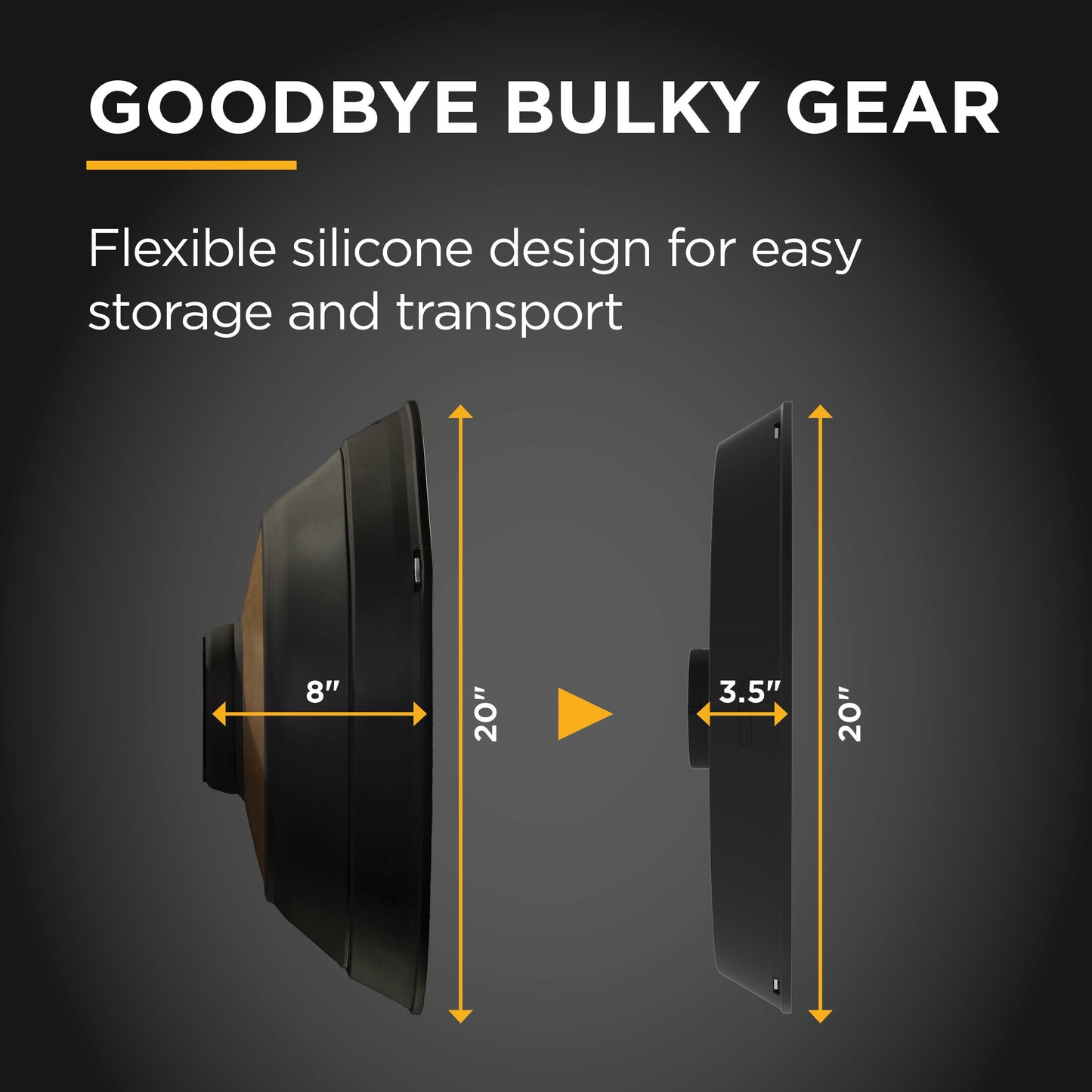 Beauty Dish XL 20 Pro Kit by MagMod, Collapsible Magnetic 20" Beauty Dish for Flattering Portrait & Studio Photography, Includes Bowens Mount, Grid & Diffusion Sock, Compatible with Godox & Profoto
