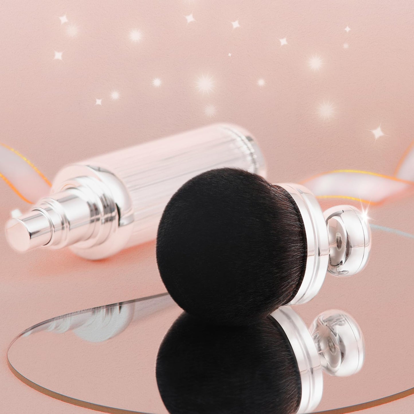 docolor Extra Large Body Makeup Brush for Self Tanner, 3 Inch Width Self Tanning Kabuki Brush, Soft Synthetic Hair, for Foundation, Bronzer, Sun Blocks, Powder, Face and Body